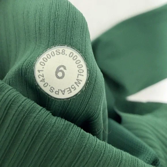 Lululemon Women's Base Pace HR Ribbed Tight Leggings Everglade Green Size 6 25" - Picture 7 of 13